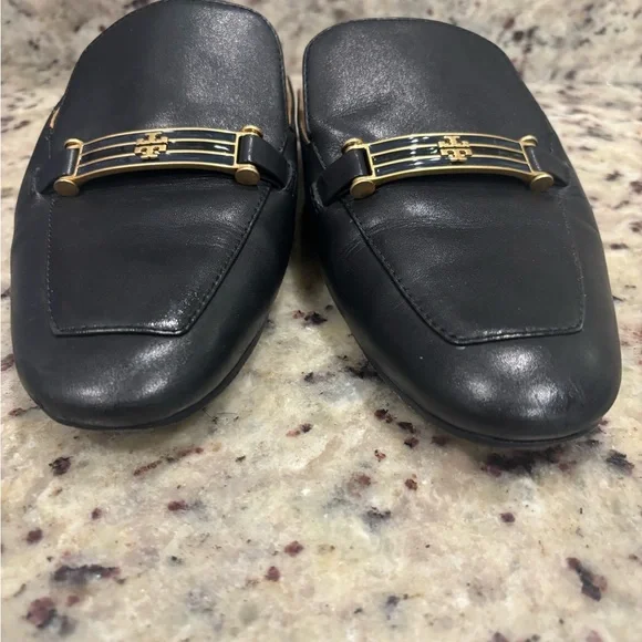 Tory Burch Amelia Loafer Mule size 8 black - Picture 6 of 7